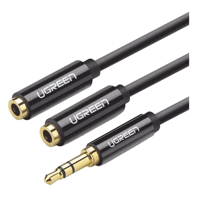 Divisor de audio UGREEN 20816 para compartir sonido entre dos usuarios