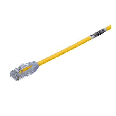 Cable de Parcheo UTP / Cat6A / 28AWG / CM-LSZH / 1.22 m (4 ft) / Amarillo
