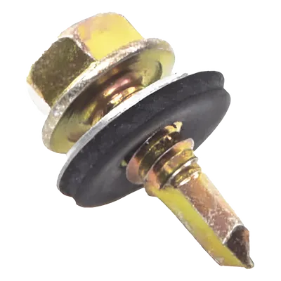 Tornillo punta broca ANCLO ANC-PAS-14112 con sello montado, caja de 100