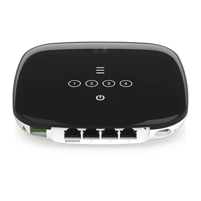 UFiber WiFi 6 GPON CPE con WiFi 802.11ax + 4 puertos GbE LAN y 1 puerto GPON WAN