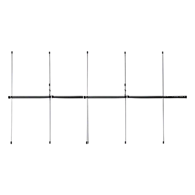 Antena base VHF direccional / 5 elementos / 136-174 MHz / 9 dBi / 250W / 61x178 cm (2x5.8 ft)