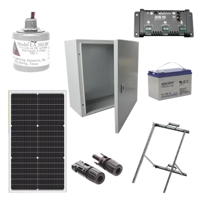 Kit solar EPCOM POWERLINE PL12K de 12 Vcc para cercas electrificadas