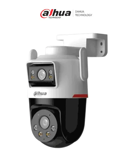 Cámara IP Dahua DH-IPC-PTS2349B3-SW-E2-PV de doble lente y 6 MP