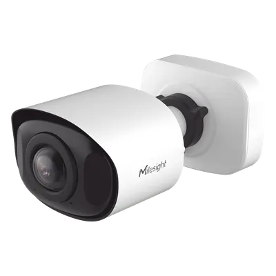 Cámara Bullet Mini Panorámica 180° AI / 4K UHD / Super WDR 120dB / Micrófono Integrado / IP67-IK10 / PoE / 1TB / Analítica IA 8 Modos